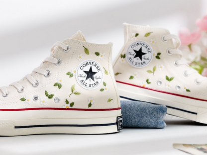 Custom Embroidered Converse Shoes, Capybara Embroidered Sneaker, Pet Embroidered Shoes, Capybara Embroidered Converse, Unique Gifts for Her